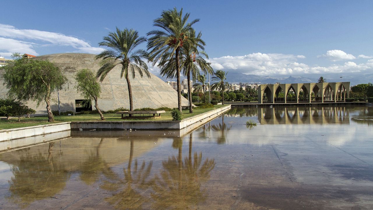 Rachid Karami International Fair in Tripoli, Lebanon, was designed by Brazilian architect Oscar Niemeyer. 