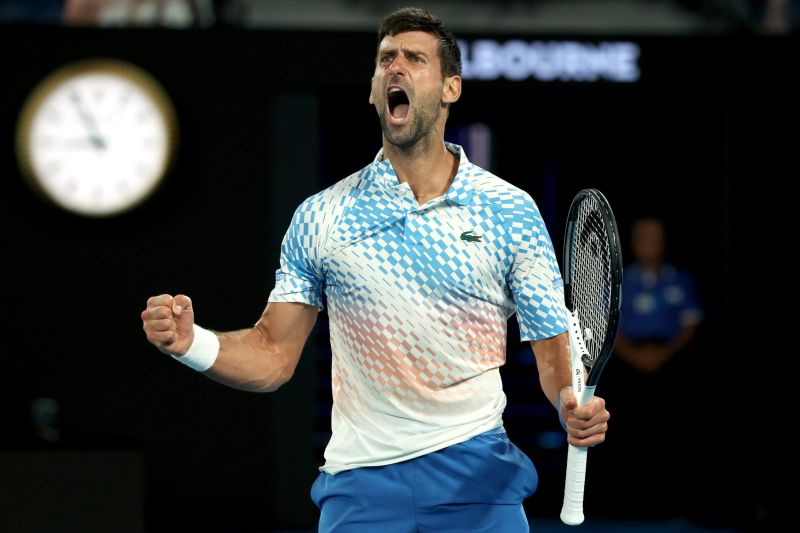 Novak Djokovic reaches Australian Open semifinals with crushing straight sets win over Andrey Rublev CNN