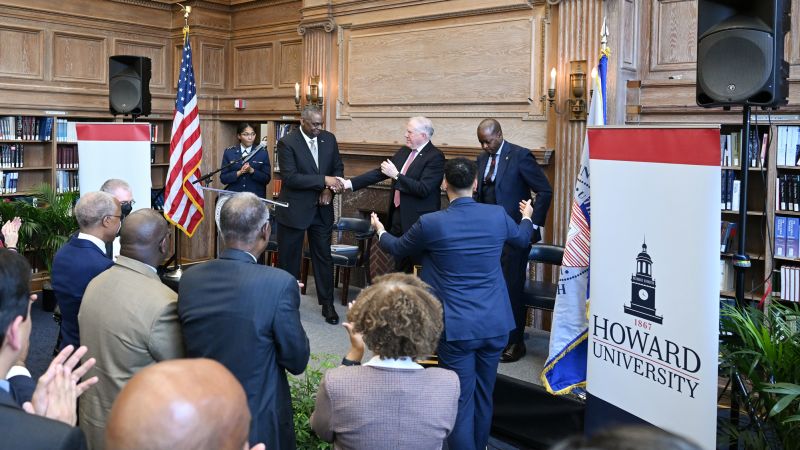 Pentagon announces Howard University as the first HBCU to lead university-affiliated research center 