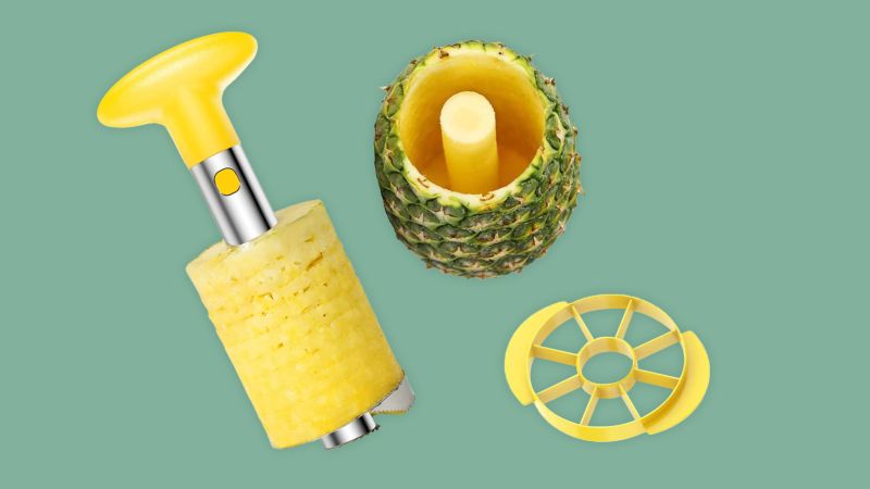 Under $25 scores: This $13 pineapple coring and slicing tool saves me so much money | CNN Underscored