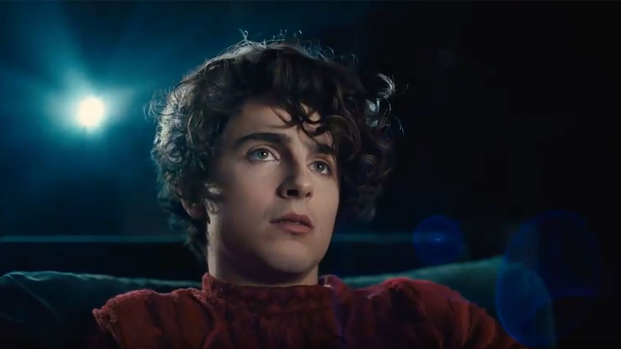 Timothée Chalamet stars in a new campaign for Apple TV+. 