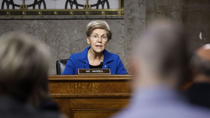 Elizabeth Warren: Crypto giants are ‘collapsing under the weight of their own fraud’ | CNN Business