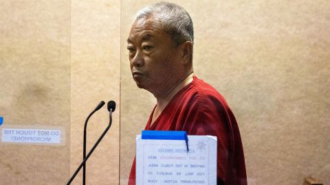 Chunli Zhao comparaît devant le tribunal pénal de San Mateo à Redwood City, Californie, le 25 janvier 2023. 