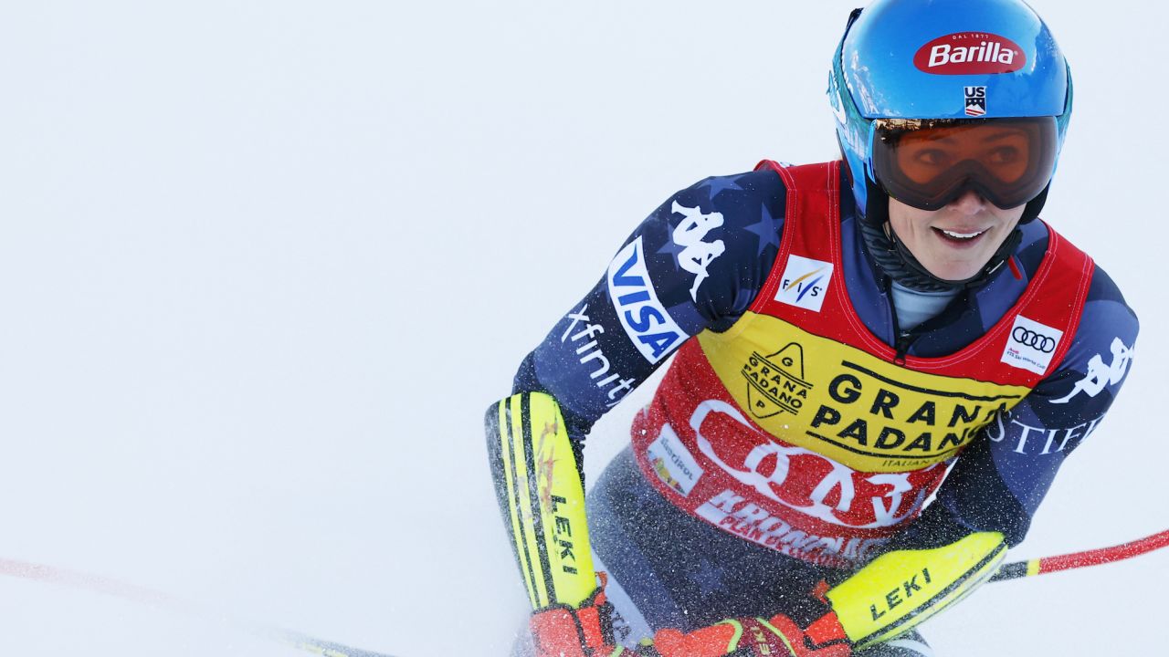 Shiffrin's 83rd World Cup win saw her break Lindsey Vonn's record.