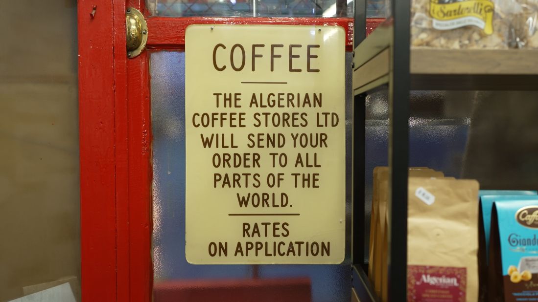 The store has shipped its coffee internationally for decades, although these days orders are more likely to come from their website than signed letter.
