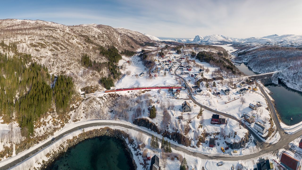 Norway's Nordlands Railway crosses the Arctic Circle and features a trip to Hell.