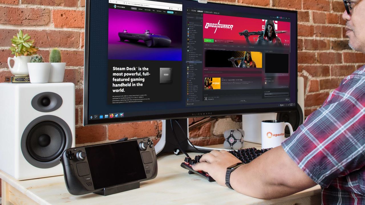 Steam Deck provides an on-the-go PC gaming rig