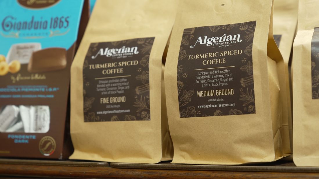 The shop works with other small businesses to bring coffee from Hawaii to Vietnam and Malawi to its London customers.
