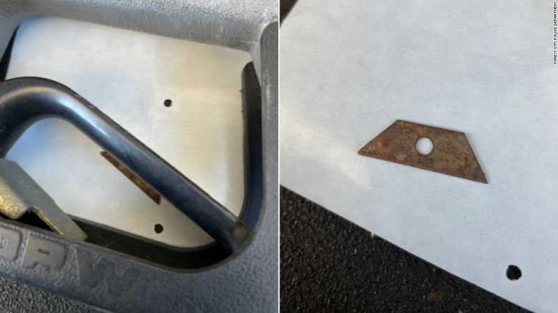 Razor blades found on gas pumps in 'disturbing incident' in North Carolina town