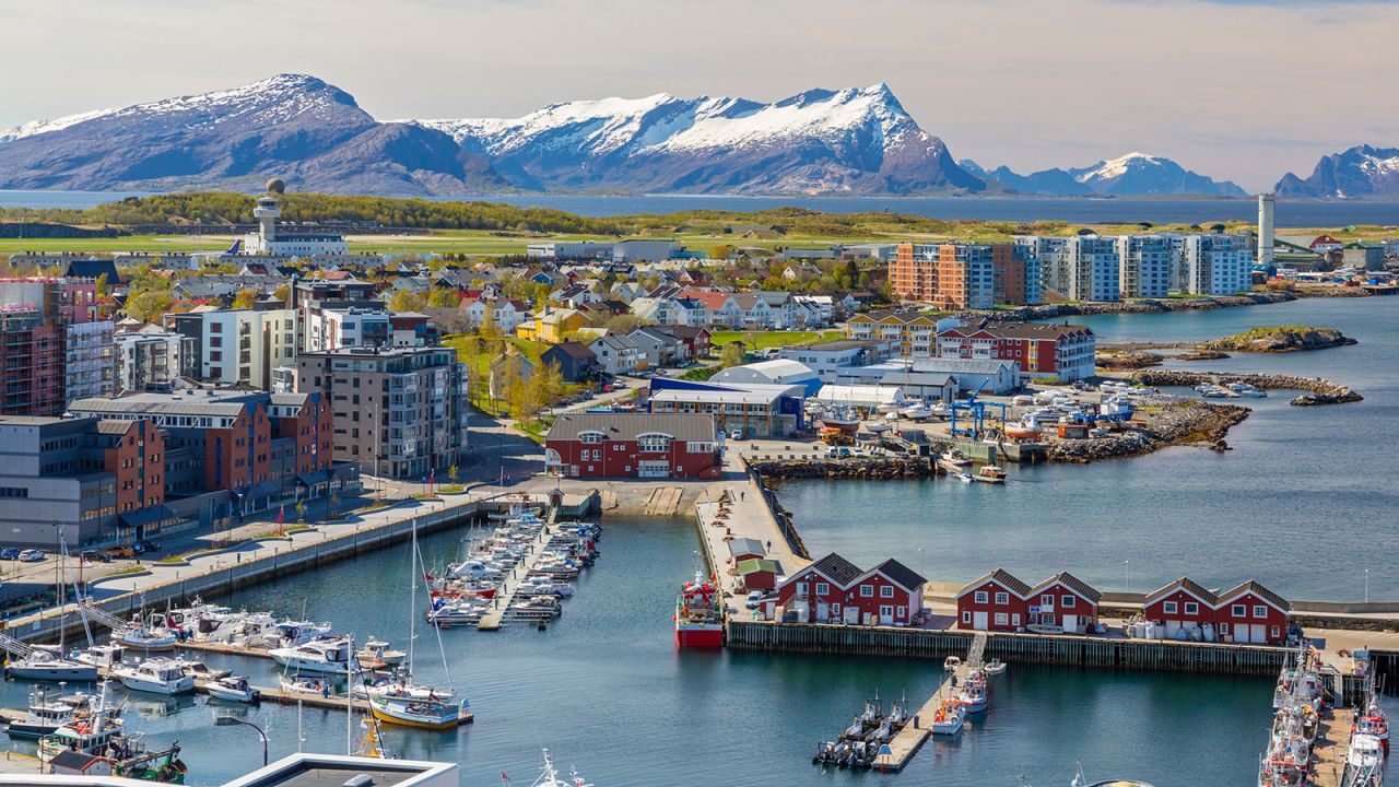 Norway's longest railway line ends in Bodø.