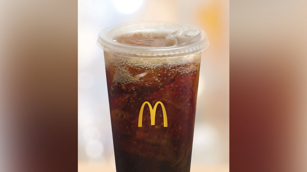 McDonald's is testing a strawless lid.