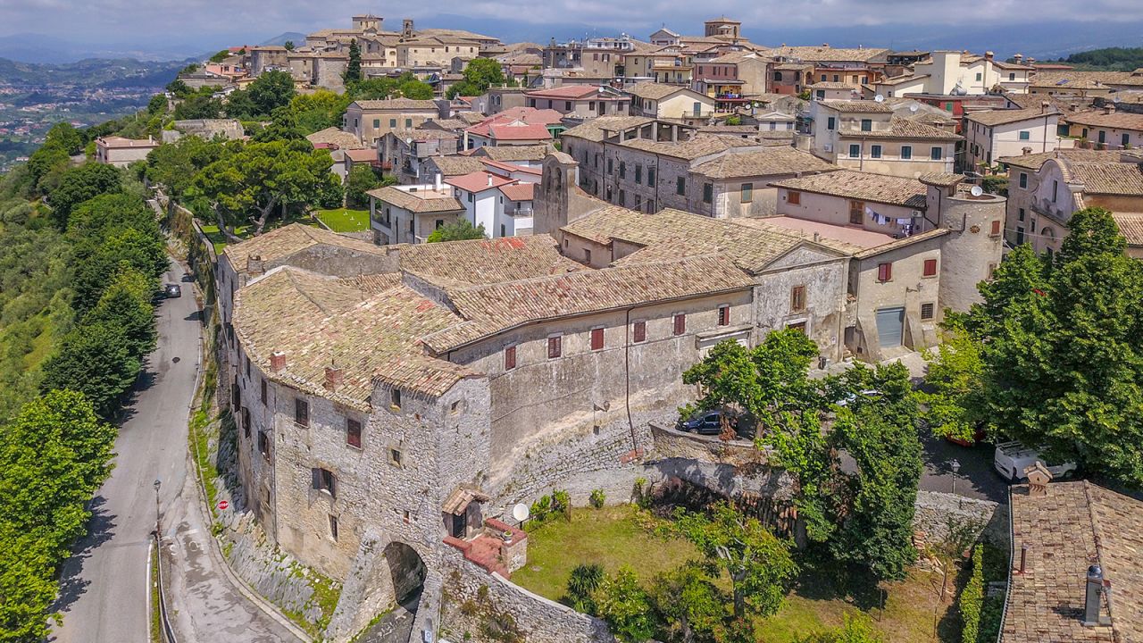 <strong>Strong asset: </strong>You can buy this monastery which doubles as the village walls.