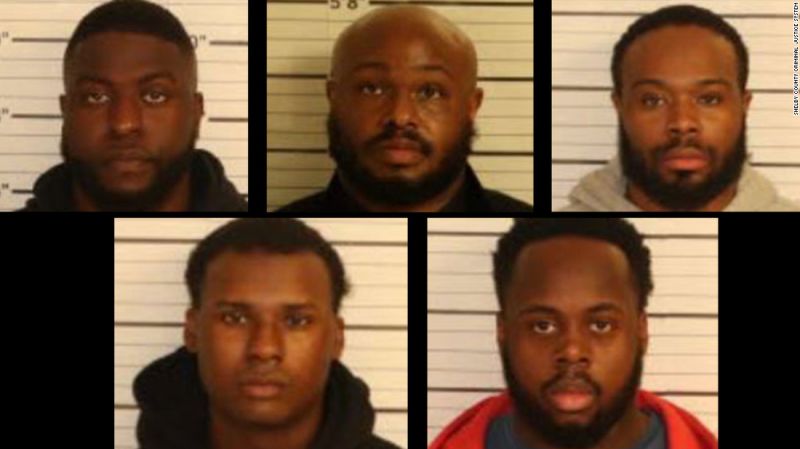 Петима бивши полицаи от Мемфис, замесени в смъртоносния полицейски побой