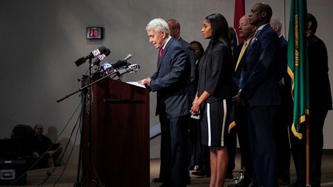 Shelby County District Attorney Steve Mulroy at a news conference on Thursday said the five ex-officers 