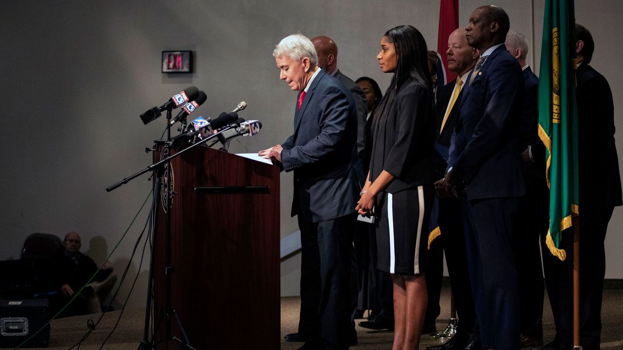 Shelby County District Attorney Steve Mulroy at a news conference on Thursday said the five ex-officers "are all responsible" for the death of Tyre Nichols.