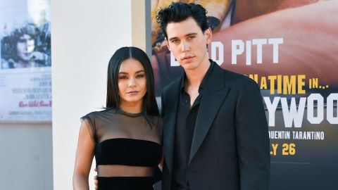 Mandatory Credit: Photo by Rob Latour/Shutterstock (10342015gk)Vanessa Hudgens and Austin Butler'Once Upon a Time in Hollywood' film premiere, Arrivals, TCL Chinese Theatre, Los Angeles, USA - 22 Jul 2019