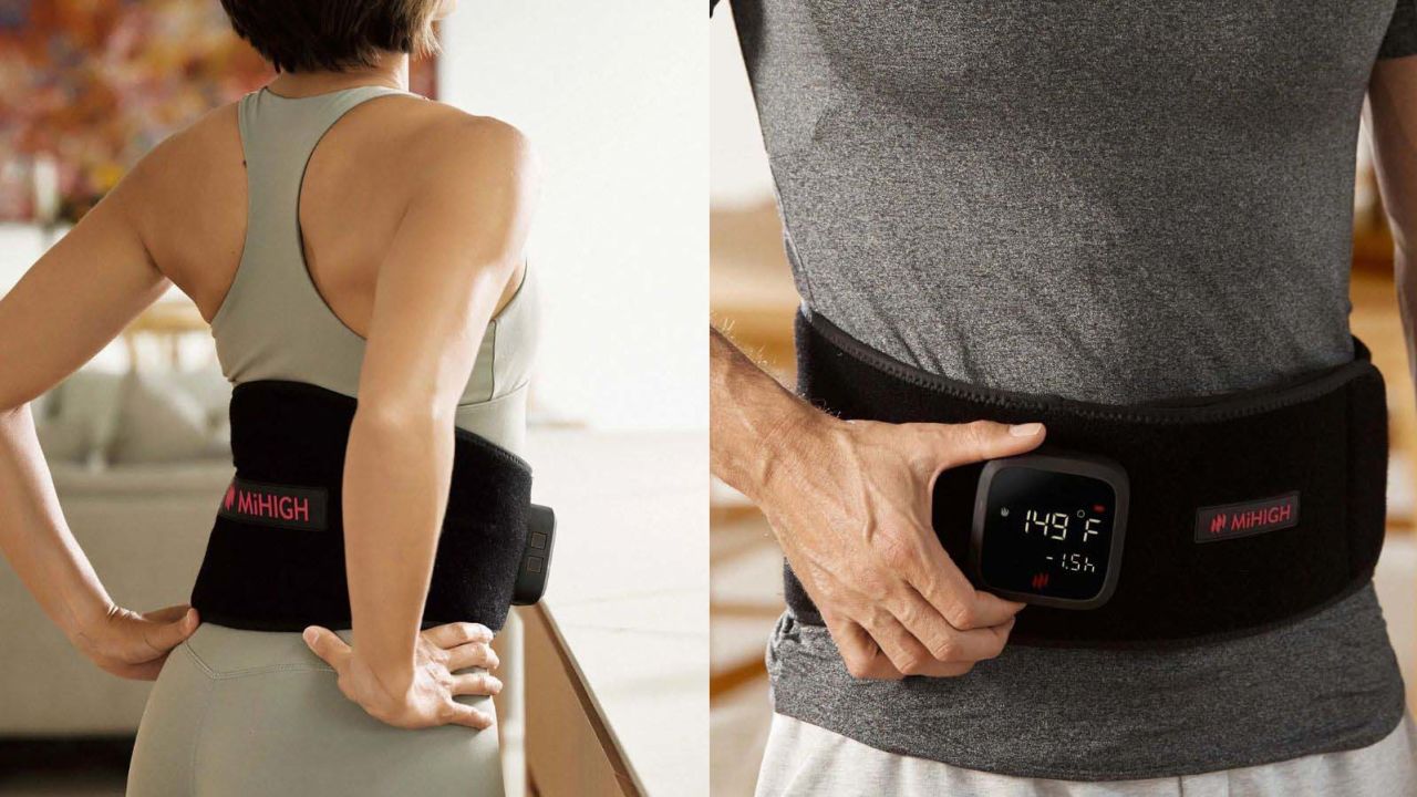 (6) MiHIGH Portable Infrared Back Wrap by Gravity