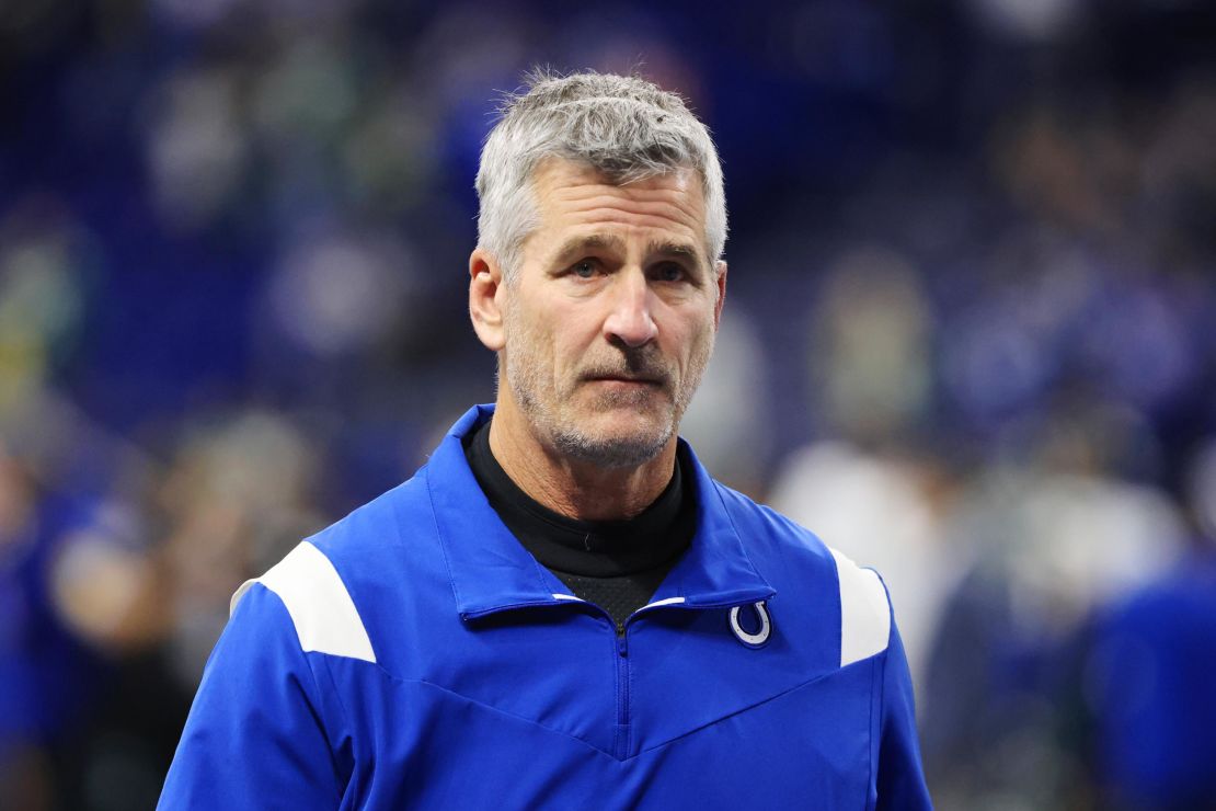 Frank Reich was dismissed by the Indianapolis Colts in November 2022.