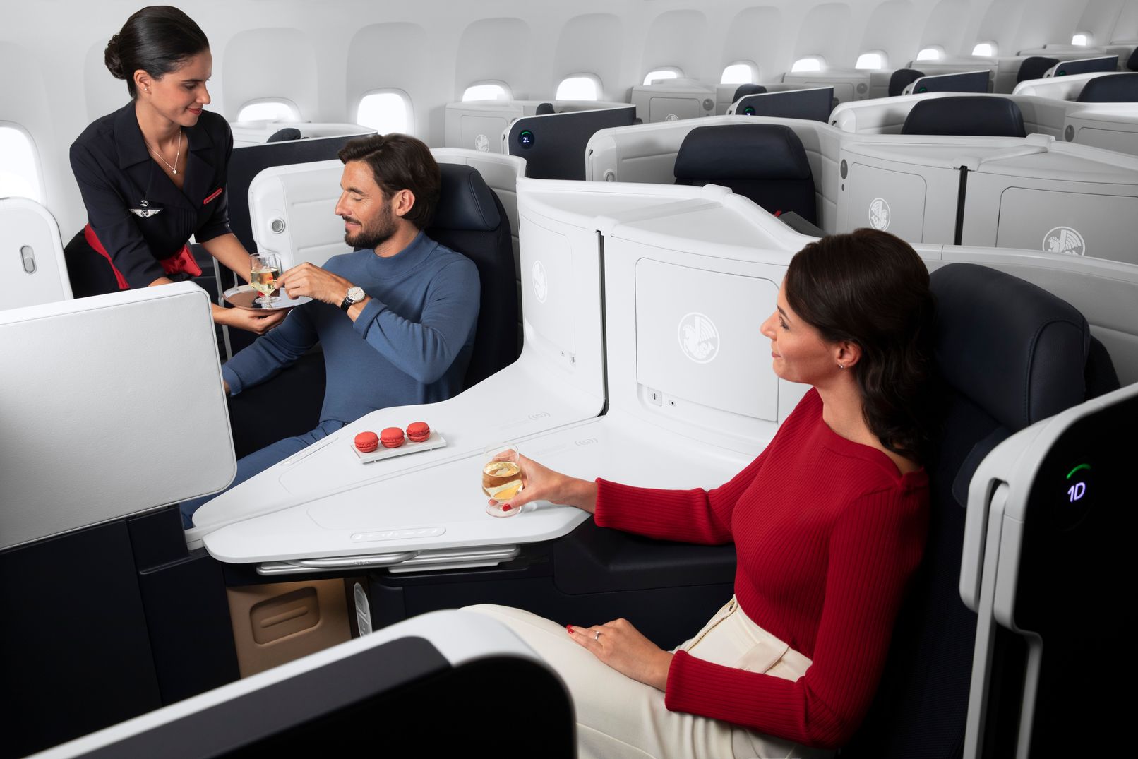 Air France Unveils New Business Class Cabin, Complete With Lie