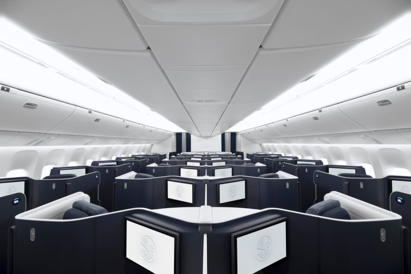 Inside Air France s new business class cabin CNN