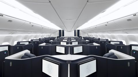 Air France telah memperkenalkan kabin kelas bisnis baru dengan 48 kursi.