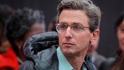 Jonah Peretti, founder and CEO of BuzzFeed, attends his company's debut outside the Nasdaq Market in Times Square in New York City, U.S., December 6, 2021. 