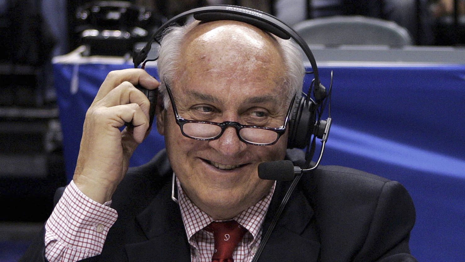  Billy Packer, an Emmy award-winning college basketball broadcaster who covered 34 Final Fours for NBC and CBS, seen here in 2006, died on January 26. 
