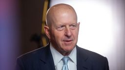 David Solomon, chief executive officer of Goldman Sachs Group Inc., during a Bloomberg Television at the Goldman Sachs Financial Services Conference in New York, US, on Tuesday, Dec. 6, 2022. 