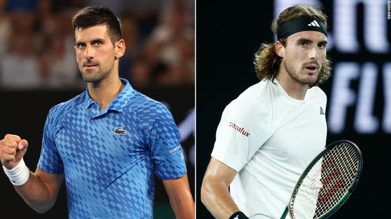 Novak Djokovic affronte Stefanos Tsitsipas en finale de l’Open d’Australie avec des records en jeu