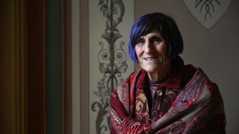 Democratic Rep. Rosa DeLauro of Connecticut has her portrait made on Capitol Hill in Washington, DC, on Thursday.