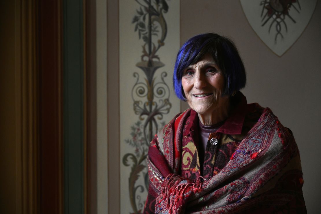 Democratic Rep. Rosa DeLauro of Connecticut has her portrait made on Capitol Hill in Washington, DC, on Thursday.