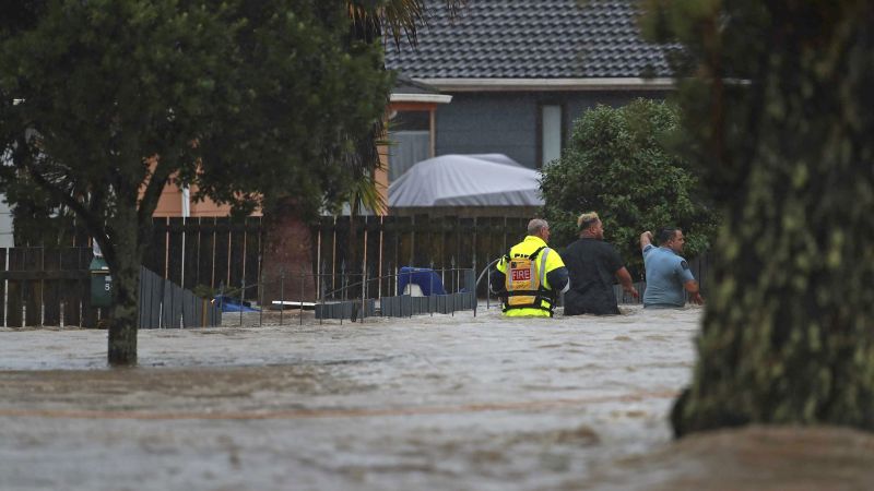 Inundaciones en Nueva Zelanda: tres muertos y un desaparecido tras fuertes lluvias