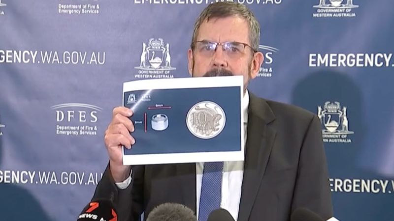 Search underway for missing radioactive capsule in Western Australia – CNN