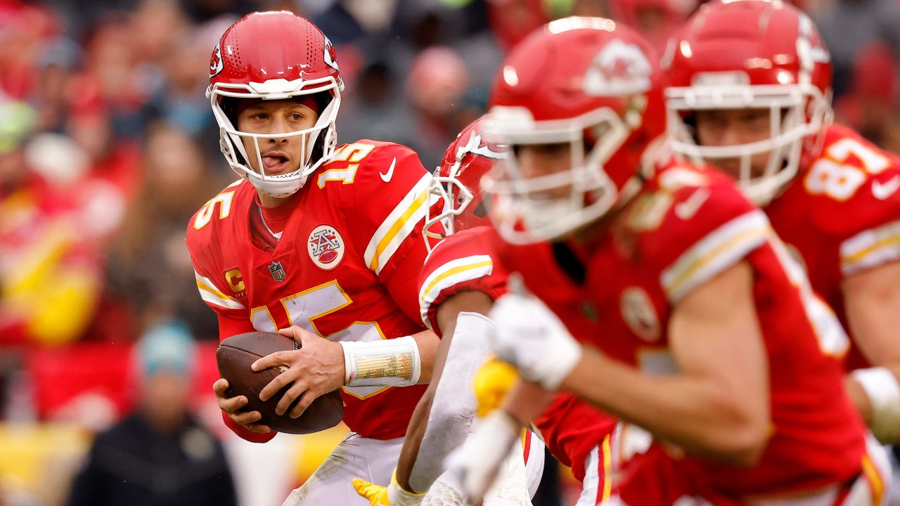 Mahomes injured his ankle during the Chiefs' victory over the Jaguars last week.