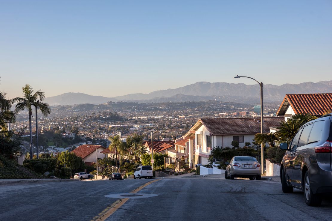 A view overlooking Monterey Park.