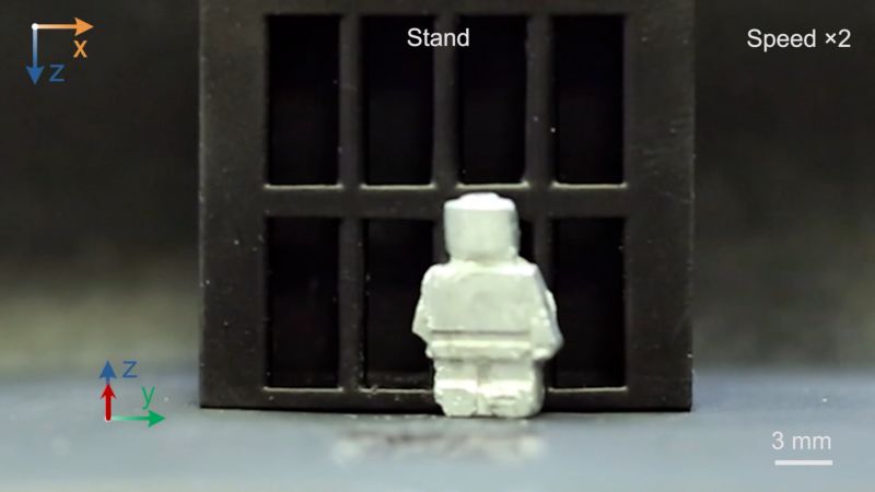 Video: This tiny shape-shifting robot can melt its way out of a cage – CNN