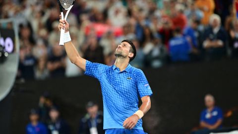 Djokovic last lost at the Australian Open in 2018. 