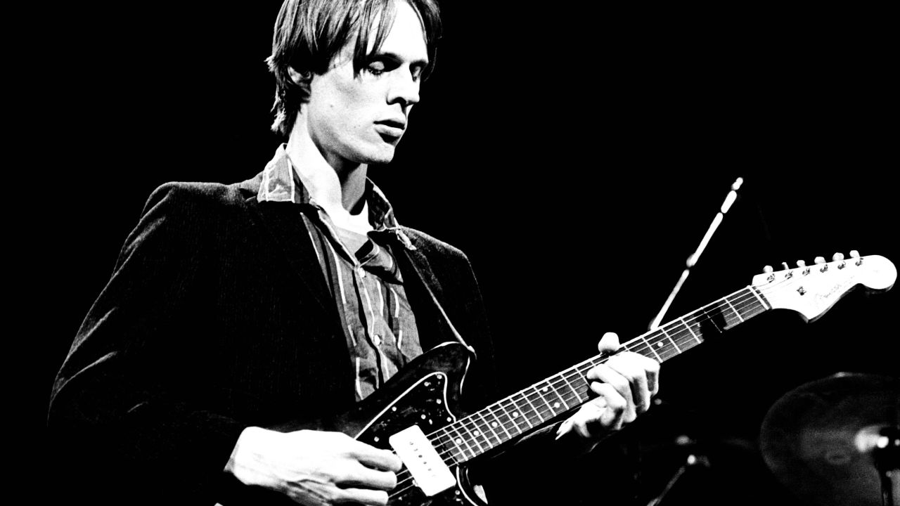 Tom Verlaine of Television performs on stage at Hammersmith Odeon, London, April 16, 1978.