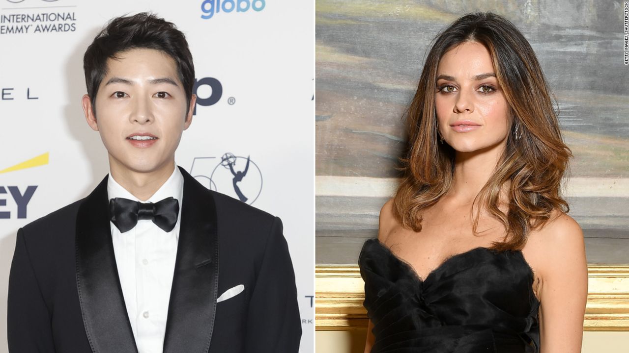 Amarikan Beby Girl Xxx Video - Song Joong-ki announces marriage to Katy Louise Saunders, says they are  expecting a baby | CNN