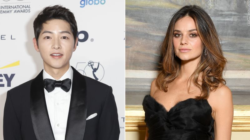 Korean star Song Joong-ki announces marriage to Katy Louise Saunders, says they are expecting a baby