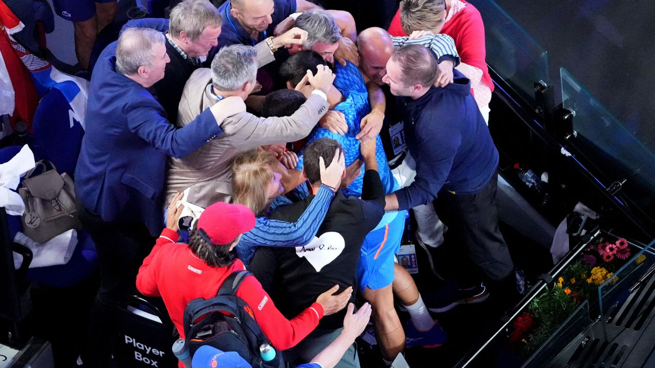 Djokovic last lost at the Australian Open in 2018. 