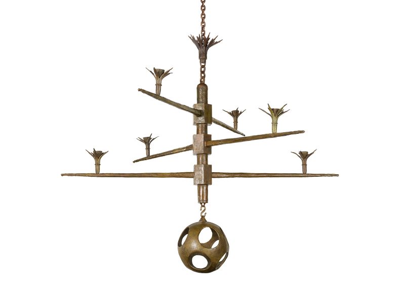 Giacometti chandelier bought for $300 fetches over $3.5 million at 
