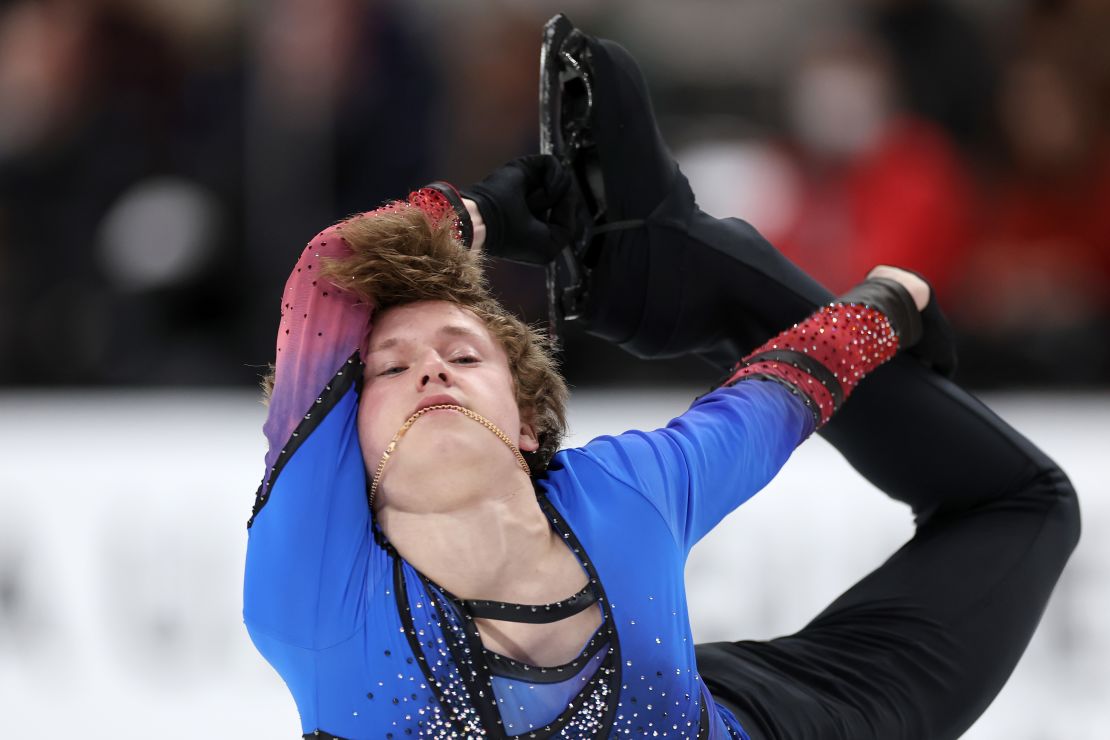 Malinin was left disappointed with his performance in the free skate, despite taking gold at the national championships.