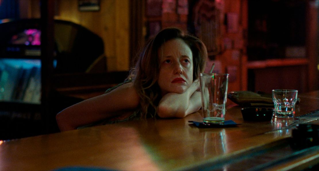 This image released by Momentum Pictures shows Andrea Riseborough in a scene from "To Leslie." 