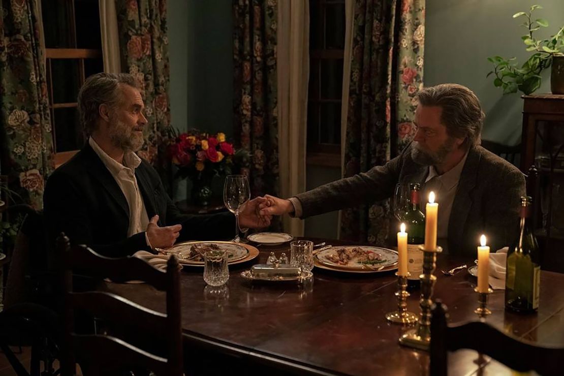Frank and Bill share an emotional last meal in the third episode of "The Last of Us."