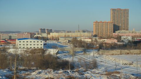 The northern coal city of Hegang covered in snow on January 2, 2020.