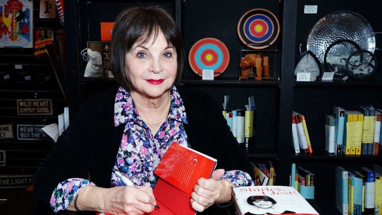 WEST HOLLYWOOD, CA - JUNE 27:  Actress Cindy Williams discusses and signs copies of her new book "Shirley, I Jest!: A Storied Life" at Book Soup on June 27, 2015 in West Hollywood, California. 