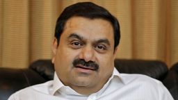 Indian billionaire Gautam Adani speaks during an interview with Reuters at his office in the western Indian city of Ahmedabad in this April 2, 2014 file photo.    REUTERS/Amit Dave