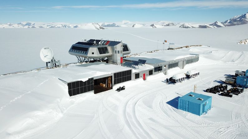 <strong>Polar station: </strong>Princess Elisabeth research station is located in East Antarctica, one of Earth's harshest environments.