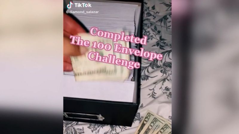 Sur TikTok, le succès du challenge des 100 enveloppes ne faiblit pas 